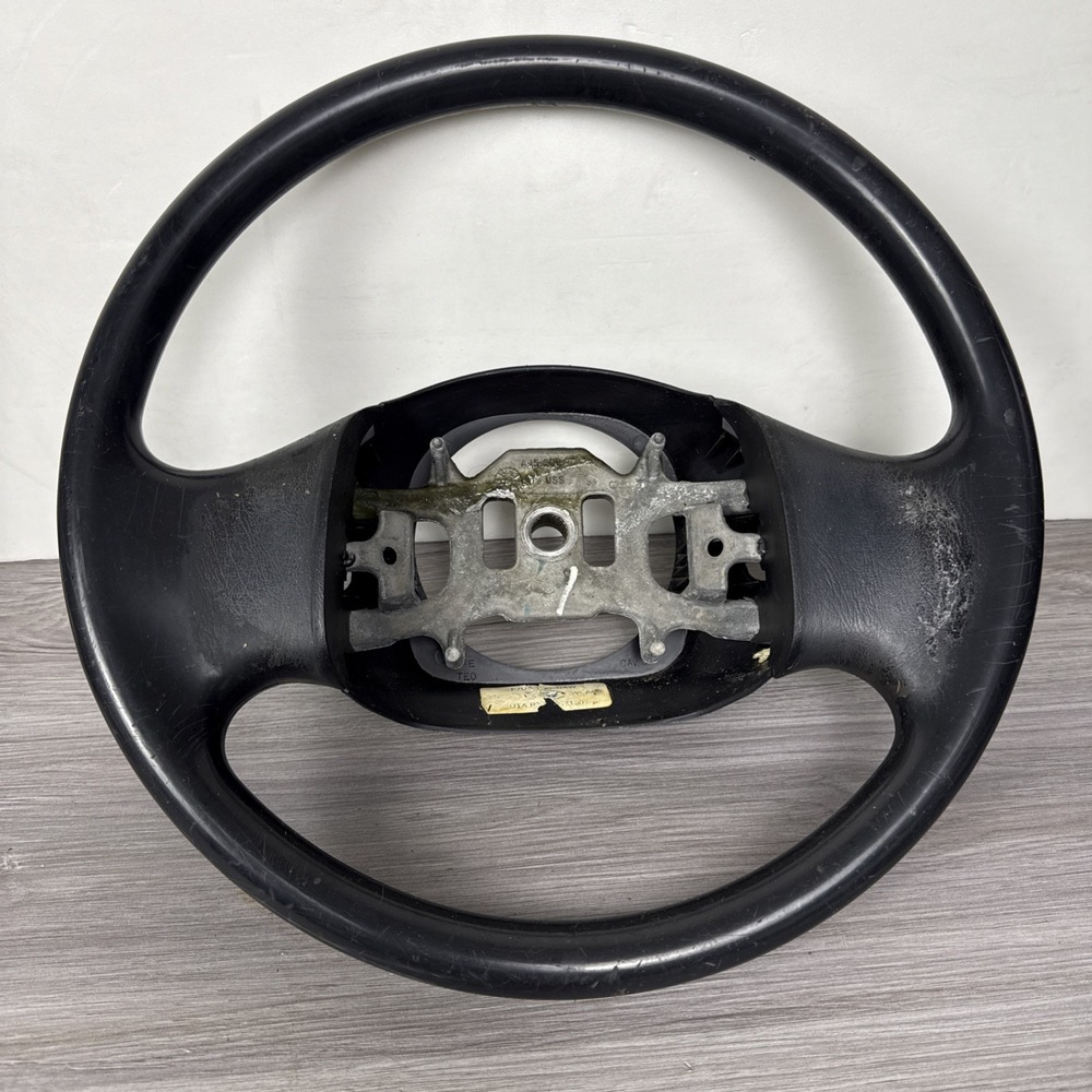 1997-2003 Ford F-150 F-250 Black Rubber Steering Wheel F7UA-3600-DAW